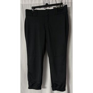 NWT‎ Champro Fastpitch Womens Black Stretch Waist Softball Pants Size Medium
